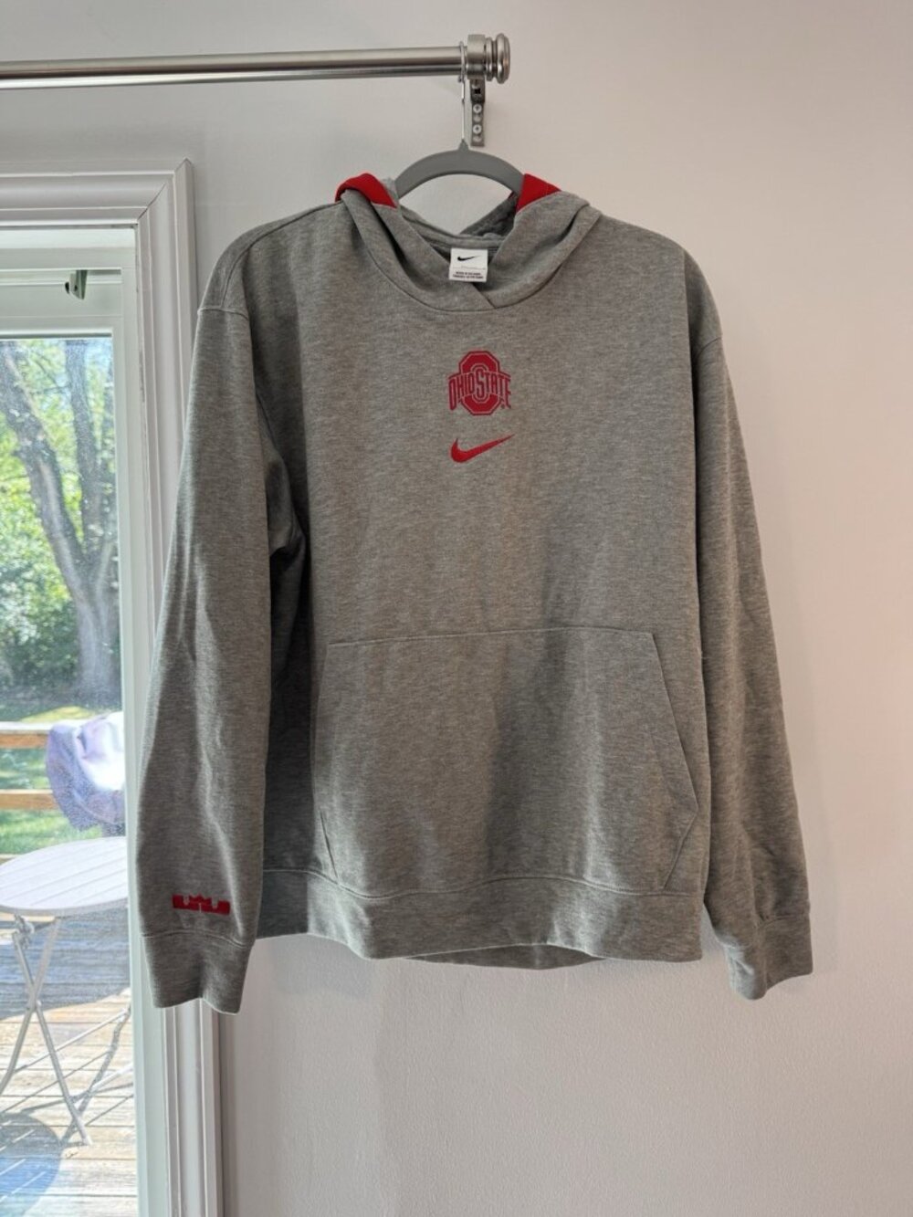 Nike Ohio State Dri-FIT Hoodie Men's L Gray